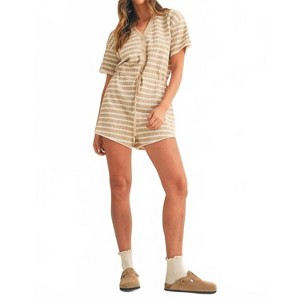 Women's Wo's Crocheted Romper - MABLE - 1 of 4