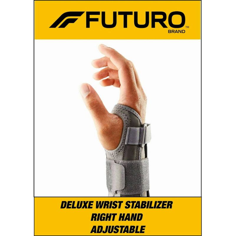FUTURO Deluxe Wrist Stabilizer Helps Relieve Carpal Tunnel Symptoms, 4 of 11