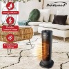 Brentwood 1,500-Watt-Max Portable Oscillating Ceramic Tower Electric Space Heater, Black, H-C1618BK - 4 of 4