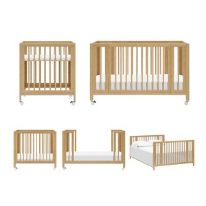 Babyletto Rolli 9-in-1 Convertible All-Stages Crib with Bassinet & Toddler Bed Kits - 1 of 4