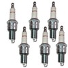 Champion 6 Pack of Genuine OEM (37S) Spark Plugs - RV17YC6-6PK - 3 of 3