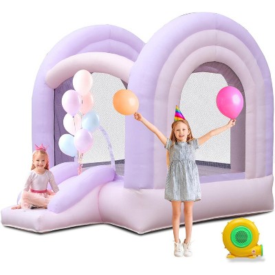 Karl Home Inflatable Bounce House Kid Jump Bouncer Castle With Slide