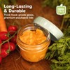 12pk Prep Baby Food Storage Containers, 4 oz Leak-Proof, BPA Free Glass Baby Food Jars for Feeding - 4 of 4