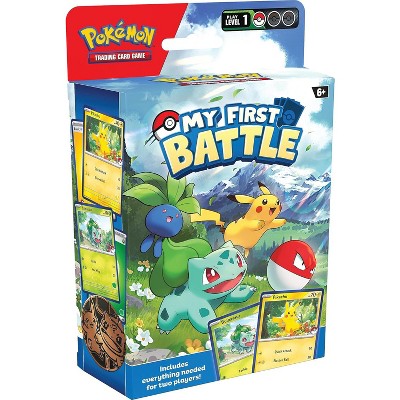 Pokemon Pokémon TCG: My First Battle—Pikachu and Bulbasaur (2 Ready-to-Play Mini Decks & Accessories)