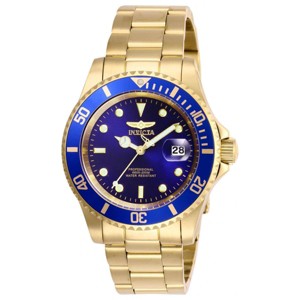 Invicta 26974 Men's Pro Diver Blue Dial Yellow Gold Bracelet Watch - 1 of 3