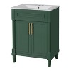 YOOCOZZ 24" Bathroom Vanity with Integrated Ceramic Sink and 2 Doors - 4 of 4