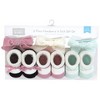 Hudson Baby Infant Girl Headband and Socks Giftset, Blush Mint, One Size - image 2 of 4