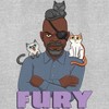 Women's The Marvels Nick Fury Cat Portrait T-Shirt - 2 of 4