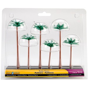 SceneARama Palm Trees 6/Pkg-3" To 5" - 1 of 2