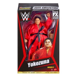 WWE From the Vault Ringside Exclusive Series 3 Black Tights Yokozuna Action Figure - 1 of 3