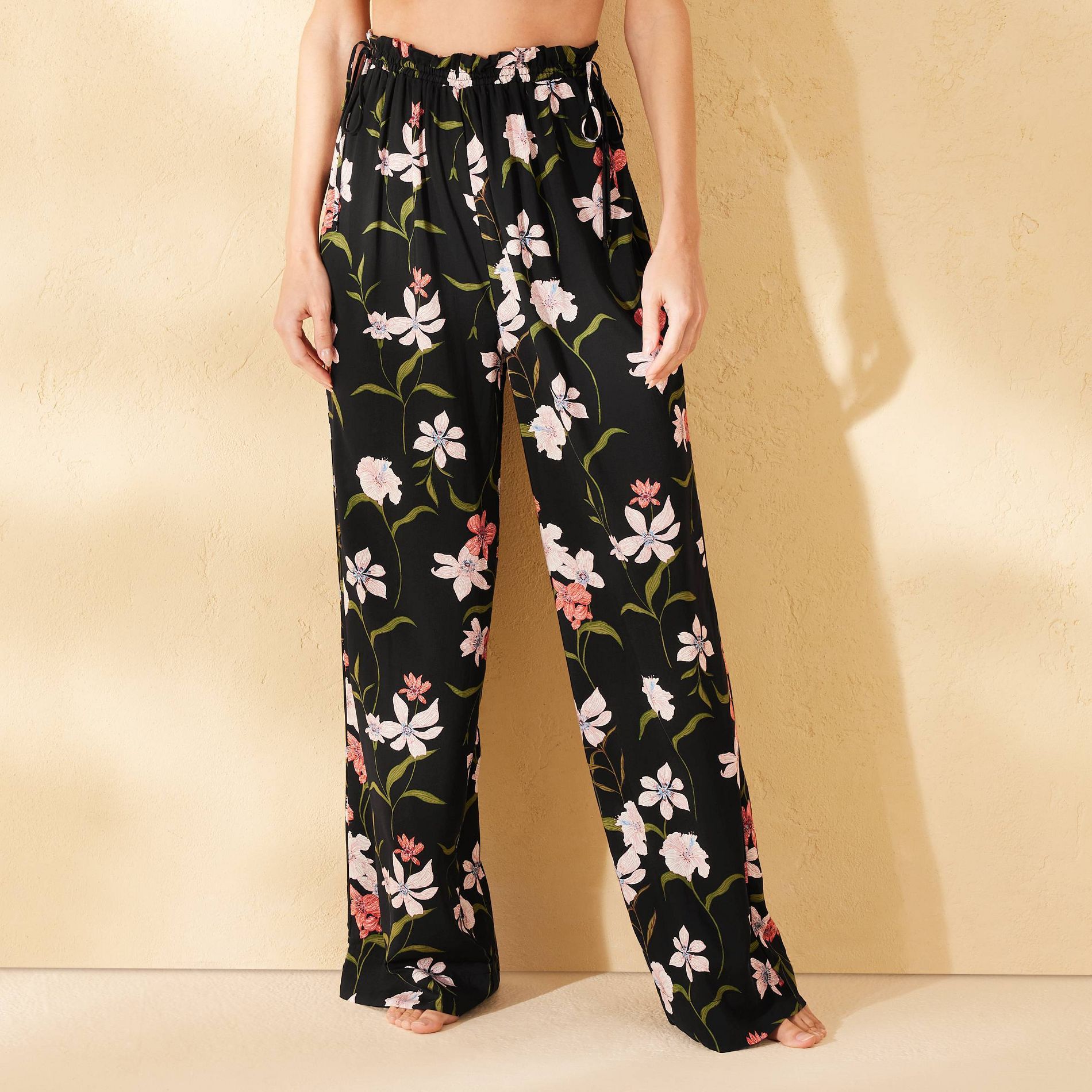 Women's Ruffle Waist Cover Up Pants - Shade & Shore™