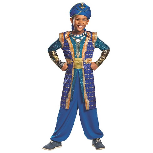 Genie in a Lamp Classic Costume for Kids - Aladdin . Express delivery