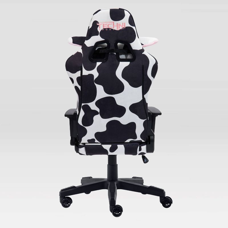 Ts85 Cow Print Luxx Series Gaming Chair Cow - Techni Sport, 5 of 13