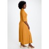 Jessica London Mockneck Slit Maxi Dress - 4 of 4