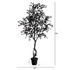 HomeStock  7 ft. Artificial Tree in Pot for Indoor/Outdoor - 2 of 4
