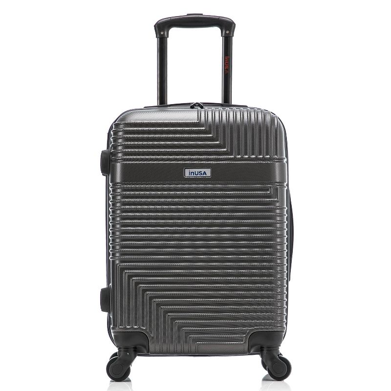InUSA Resilience Lightweight Hardside Carry On Spinner Suitcase, 3 of 10