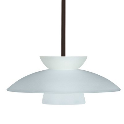 Besa Lighting Trilo 15 1 - Light Pendant in  Bronze