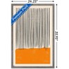 Trends International Geometric - Orange Framed Wall Poster Prints - 3 of 4