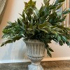 Slickblue Cement Pedestal Planter Urn, Classical Design, Decorative Flower Pot, Desk or Table Accent, 4.9"x5.7" - 2 of 4