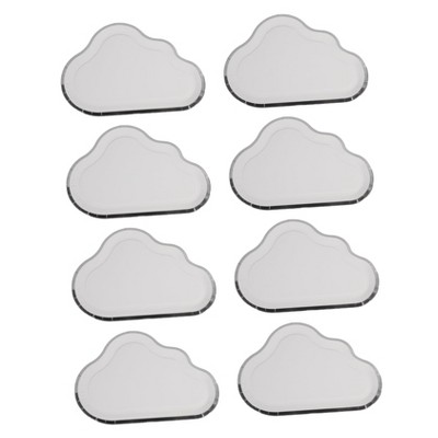 DYLIVeS Cloud Shaped Disposable Paper Plates Food Dish for Birthday Party Wedding Supplies Showers and Outdoor Picnics for Cakes and Pastries