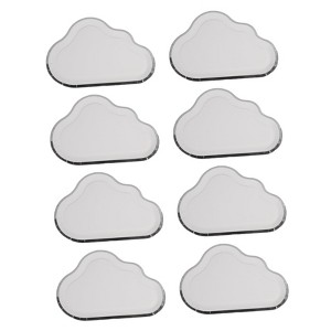 Hachikiko Cloud Shaped Disposable Paper Plates Food Dish for Birthday Party Wedding Supplies Showers and Outdoor Picnics for Cakes and Pastries - 1 of 4
