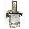 The Lakeside Collection Deluxe Quilt Rack with Shelf - 4 of 4