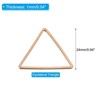 Unique Bargains Copper DIY Crafts Jewelry Making Durable Beading Hoop Earrings 60 Pcs - 2 of 4