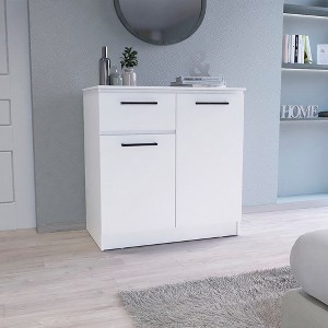 Orleans Dresser with 2-Door and Single Drawer, White - 1 of 1