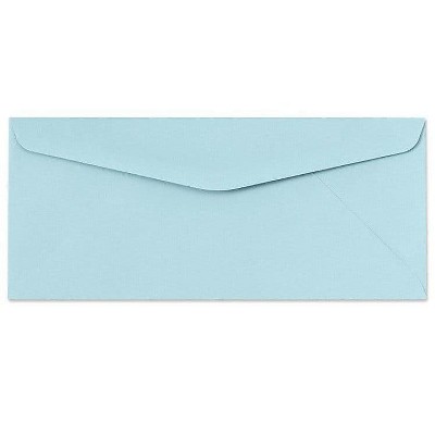 LUX 3 7/8" x 8 7/8" #9 60lbs. Regular Envelopes Pastel Blue 50/Pack 72991-50