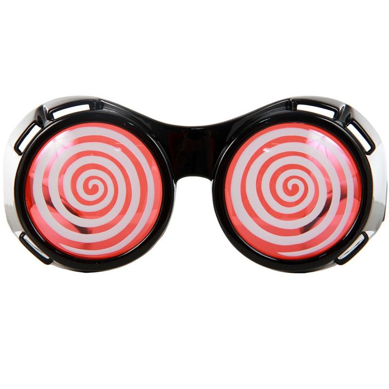 HalloweenCostumes.com    Black & Red X-Ray Goggles, Black/Red/White, 3 of 5