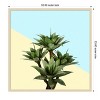 Amanti Art Agave 02 by Amini54 Wood Framed Wall Art Print - 3 of 4
