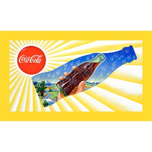 Sun & Rain Coke Bottle Canvas Print by Trademark Gameroom - image 1 of 1