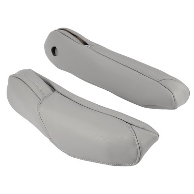Unique Bargains 1 Pair Car Front Seat Armrest Cover Replacement Gray for Honda CR-V 2010-2011