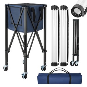 VEVOR 2-in-1 Tennis & Pickleball Hopper, with Pickup Tube