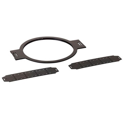 Monoprice Black ABS Rough-In Bracket for 8in Round Speaker