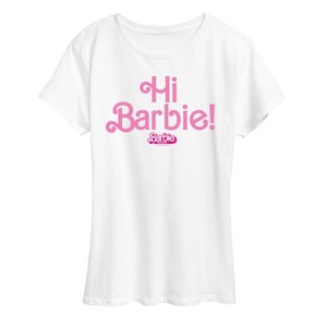 Women's - Barbie - Hi Barbie Short Sleeve Graphic T-Shirt - 1 of 4