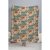 Jessica Molina Sleepy Armadillo Burnt Orange Woven Throw Blanket - Deny Designs - 3 of 4