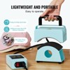 VEVOR Hat Press Machine, Cap Heat Press Machine with 5.9x3.15 inch Curved Heating Plate, Safety Base, and Glove, Automatic Shut-Off, Green - 4 of 4