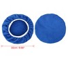 Unique Bargains Microfiber Car Polishing Waxing Bonnet Buffing Pad Cover Navy Blue 8 Pcs - 3 of 4