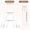 Unique Bargains Acrylic Chain Replacement Luxury Handbag Purse Handle Strap 1 Pc - 2 of 4