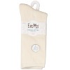Memoi Women's Organic Cotton Flat Knit Breathable Crew Sock - 4 of 4