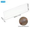 Unique Bargains Acrylic Smooth L-Shaped Bedroom Kitchen Office Shelf Divider - 2 of 4