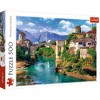 Trefl Old Bridge in Mostar Bosnia and Herzegovina Jigsaw Puzzle - 500pc - image 2 of 3