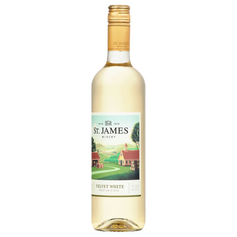St. James Velvet White Wine - 750ml Bottle, 4 of 9