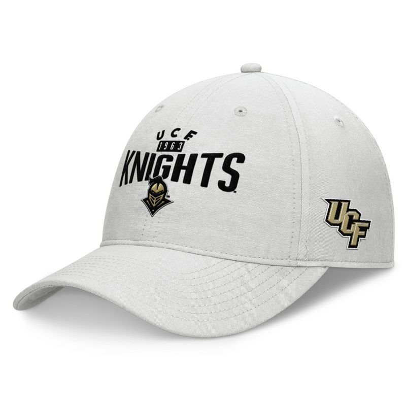 NCAA UCF Knights Unstructured Chambray Cotton Hat - Gray, 1 of 5