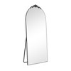 Dovelina Vintage Arched Full Length Standing Mirror Vanity Floor Mirror - 4 of 4