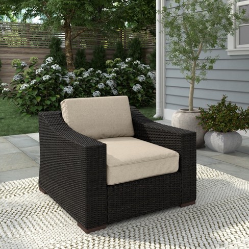 Outdoor rattan 2025 chairs target