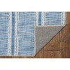 HomeStock Washable Wallen Ivory/Blue 3x5, Transitional, Machine Woven with Printed Designs - 4 of 4