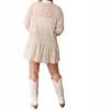 Women's Gauze Button Up Blouse - Grace + Emma - 2 of 3