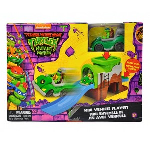 Legend Toys Teenage Mutant Ninja Turtles TMNT Mini Vehicle Playset – Ninja Turtles Race Track & Car Adventure - Officially Licensed - 1 of 4